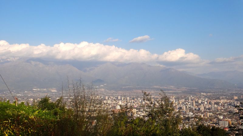 Cerro San Cristóbal - vista