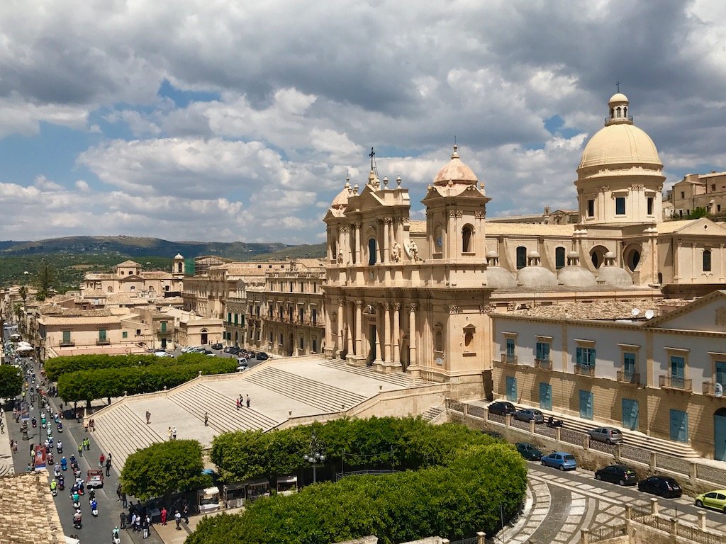 Noto Chiesa Santa Chiara Duomo