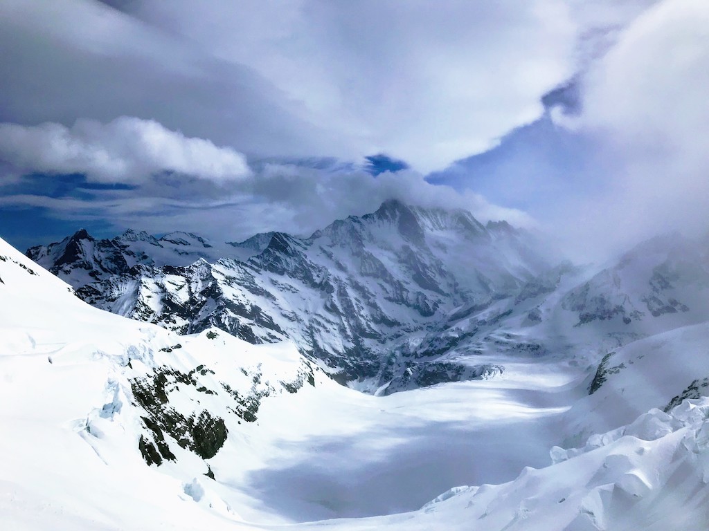 Bate e volta na Suíça Jungfraujoch
